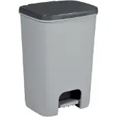 Curver Wastebasket 40L Conteneur de tri des déchets avec pédale Graphite