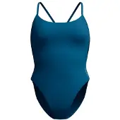 Speedo Solid Racerback Swimsuit Bleu 2XL Femme