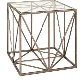 Haku Table d'appoint Vardy 50x50cm - bronze
