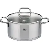 Elo Pots à rôtir, Poêle + casserole, Argent