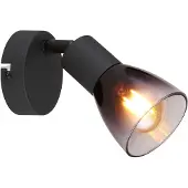 Globo Applique murale noire Satella cheville