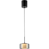 Paul Neuhaus Suspension RIKA LBH 15x15x180 cm noir Lampe à suspendre