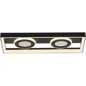 Paul Neuhaus plafonnier TRAFORO LBH 45x20x6.20 cm noir plafonnier