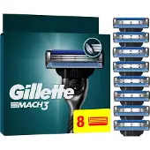 Gillette Mach3 - Têtes de rechange - 8 pièces