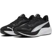 Puma Chaussure de course 'Pounce Lite' noir / argent / blanc