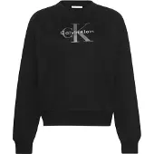 Calvin Klein Jeans Sweat-shirt gris / noir / blanc