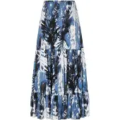 TATUUM Jupe 'EFIANA' indigo / noir / blanc