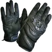 MUGENRACE Multi Gants Noirs Perforés Taille 2XL