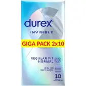 Durex Nude - préservatifs ultra fins (2 x 10 pcs)