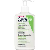 CeraVe Crème Moussante Nettoyante Hydratante Visage pour les Peaux Normales à Sèches 236ml 236 ml Crème