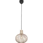 TRIO Lampe suspendue en fil de fer Gila Ø 33cm - sable