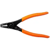 Bahco External Washer Pliers With 90° Curved Jaws And Phosphate Finish 180 Mm Orange