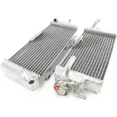 Holeshot Rad045 Kawasaki 2009-11 Klx450/kx450f Radiator Argenté