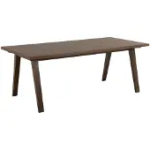 Ebuy24 A-Line table de salle à manger 95x200cm gris.