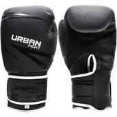 Urban Fight Sparring Gants de boxe en cuir UFC00408BV