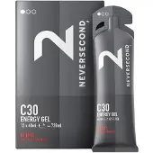 Neversecond C30+ Energy Gels Box Berry 60ml 12 Units Clair