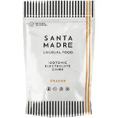 Santa Madre Electrolyte Isotonic Monodose Box Orange 18g 30 Units Blanc