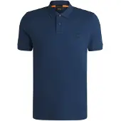 BOSS pour homme. 50507803 Polo Passenger bleu (XL), Casuel, Coton, Manche courte