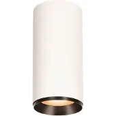 SLV Spot en saillie Numinos XL cylindre blanc/noir 3000K - 24 deg
