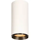 SLV Spot en saillie Numinos XL cylindre blanc/noir 2700K - 60 deg