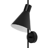 Ledvance DECOR Tokio Wall Applique murale, noir, 5W, 420lm, module LED intégré de couleur blanc chaud (3000K), style japonais, longue durée de vie de 30.000 heures, classe de protection IP20