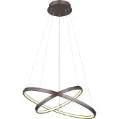 Globo Lampe à suspendre métal café mat, LED