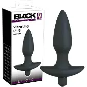 Black Velvets - plug anal vibrant - taille moyenne