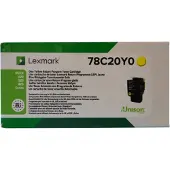 Lexmark 782Y (78C20Y0) - Jaune - Toner