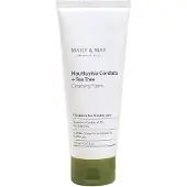MARY & MAY Houttuynia Cordata + Tea Tree Cleansing Foam mousse nettoyante en profondeur pour apaiser la peau 150 ml