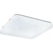 Eglo 97881 FRANIA-S LED Plafonnier 10W 280x280mm blanc blanc chaud