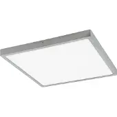 Eglo Plafonnier LED Fueva 1 40 x 40cm 3000K couleur argent 97265