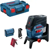 Bosch GCL 2-50 C SOLO 12 V Li-Ion Batterie Laser À Croix/point Dans Un Coffret L-Boxx - Rouge - 20 M