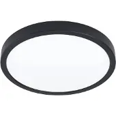 Eglo Plafonnier rond Fueva 5 noir