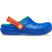 Crocs Classic doublés, modèle enfant, référence 207009-4LB, couleur bleu, taille 22-23