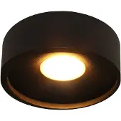 Artdelight Plafonnier noir Orlando Ø 14 cm