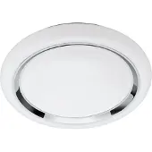 Eglo Applique murale & plafonnier LED Capasso-C Blanc/Chrome