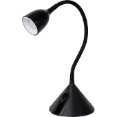 Lucide Lampe de bureau noire réglable LED 3.2W Milo