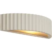 QAZQA Applique murale scandinave blanche organique - Plaster