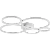 TRIO RONDO plafonnier moderne intégré LED blanc 622610531
