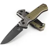 Benchmade Couteau pliant PSK Magnacut Cobal Cerakote, od green G10