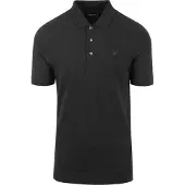 Lyle & Scott Tonal Eagle Short Sleeve Polo Gris M Homme