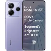 Xiaomi Redmi Note 14 5G 16,9 cm (6.67") Double SIM hybride USB Type-C 6 Go 128 Go 5110 mAh Lavande, Violet