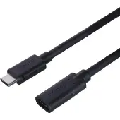 UNITEK USB USB-C - USB-C cable, 1 m black (C14086BK-1M) (1 m, USB 3.2 Gen 2, 100 W)