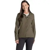 Craghoppers Chemise manches longues femme Nosilife Pro Langarm Hemd V