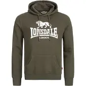 Lonsdale Fremington Hoodie Vert M Homme