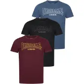 Lonsdale Beanley Short Sleeve T-shirt Multicolore 2XL Homme