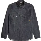 G-Star Chemise Selvedge Dakota Regular - Bleu foncé - Hommes