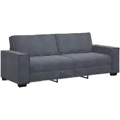 vidaXL Canapé 3 places gris foncé 220x78x84 cm Velours