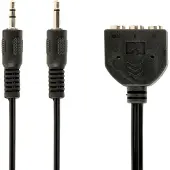 Gembird CABLE MIC&HEADPHONE EXTENSION/1M CC-MIC-1 (1 m)