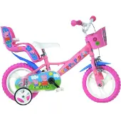 Dino Bikes 12 pouces vélo enfant fille Peppa Pig Peppa Wutz